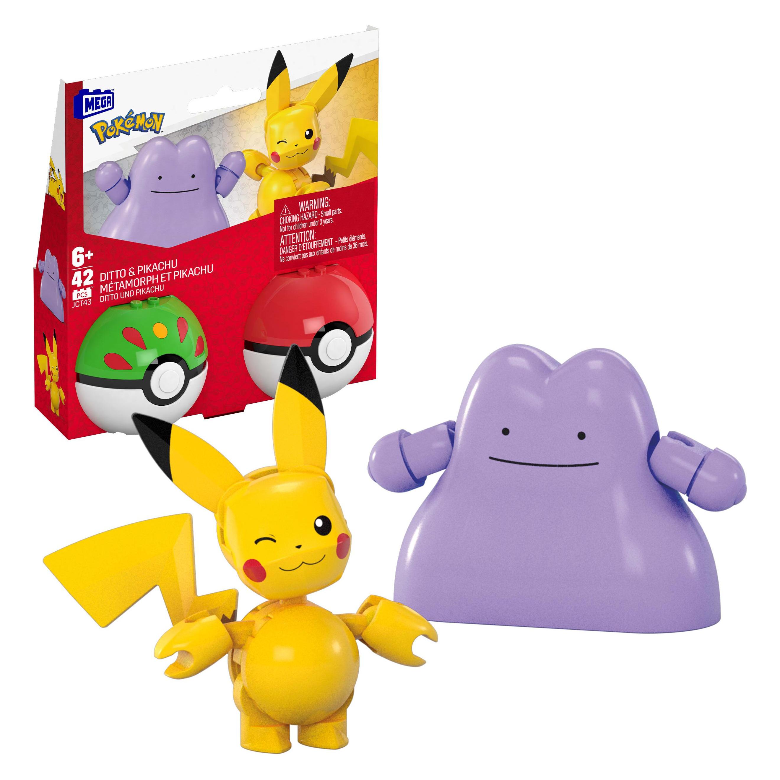 MEGA Pokémon 2er Pokéball Set - Pikachu und Ditto (JCT43)