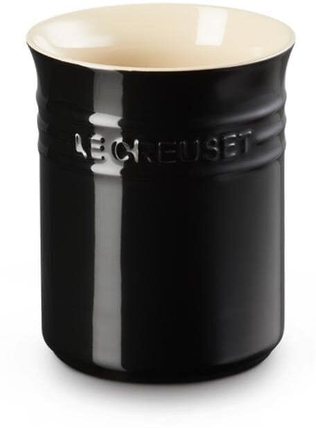 Kochtopf LE CREUSET "für Kochkellen", schwarz (schwarz glanz), Töpfe, Kochtopf schwarz glanz Einheitsgröße