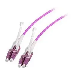 EFB Elektronik Duplex Jumper LC-LC, OM4, 7,5m,,mit Push/Pull Tab, austauschbare Polarität (DJP-LCLCOM4-UNI-7,5) (7.50 m), Netzwerkkabel