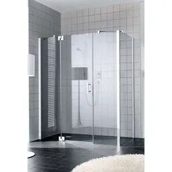 Kermi Filia XP U-Kabine mit Pendeltür 1-flg an FT - Duschkabine