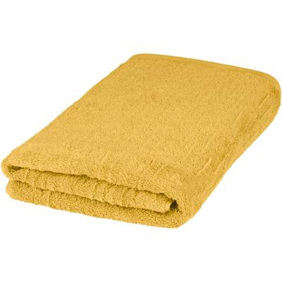 Duschtuch ROSS "Premium", gelb (safran), B:70cm L:140cm, Frottier, Obermaterial: 100% Baumwolle, Handtücher, 100% Baumwolle
