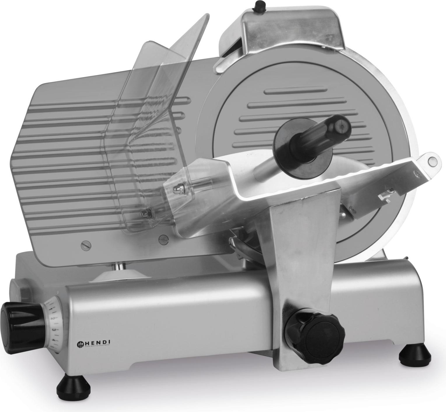 Hendi Kitchen Line 250 Fleisch- und Käseschneider mit Teflonbeschichtung 150 W - Hendi 210222