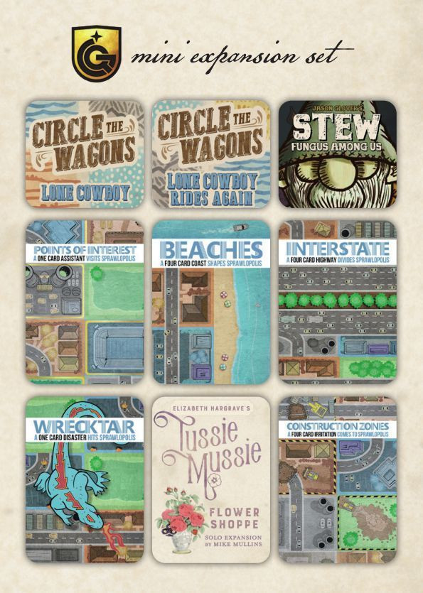 Quined Mini Games Expansieset met 35 kaarten (set van 9)