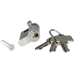 f-tronic 7160216 Profilzylinderschloss ZSAPHZ, inkl. 3 Schlüssel