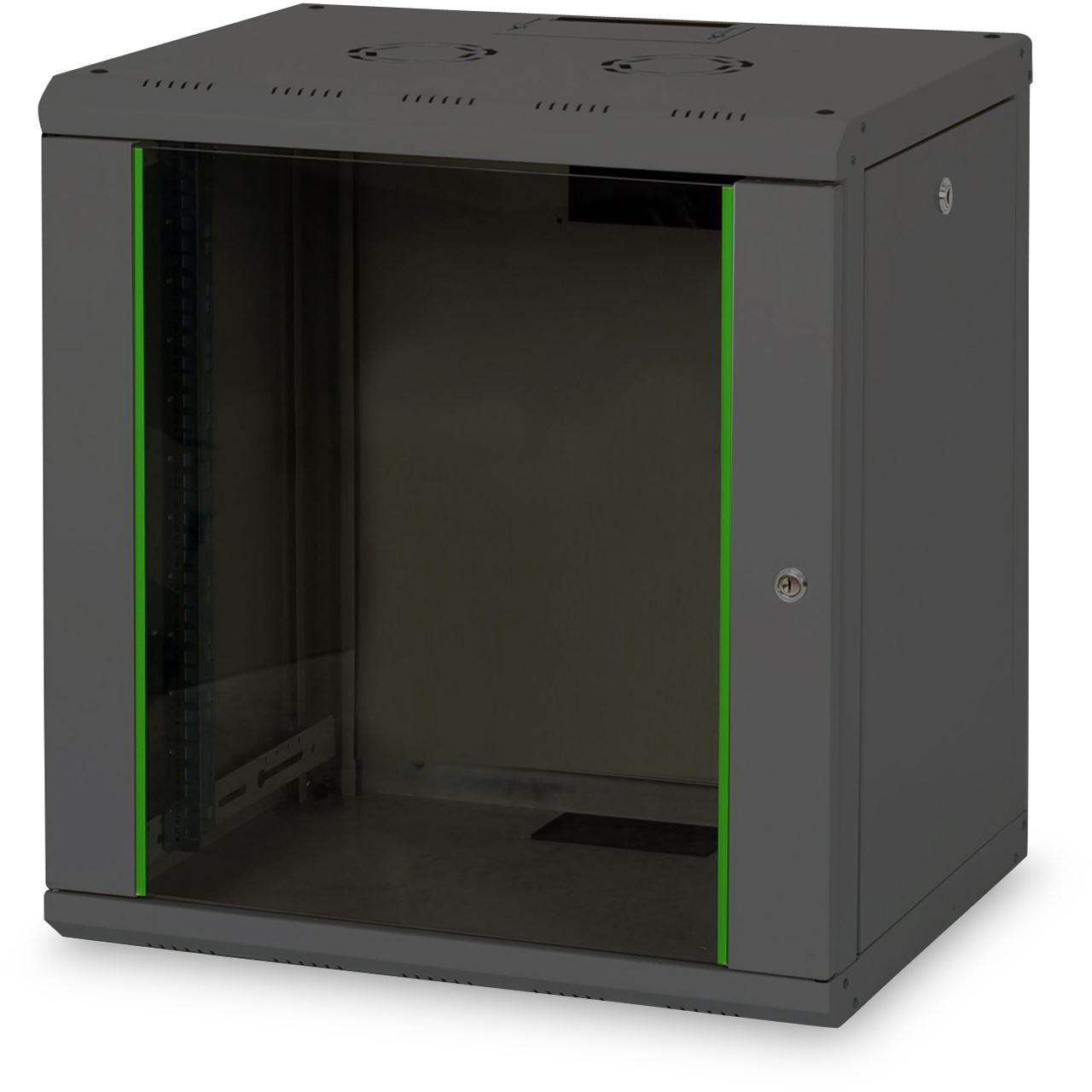 Digitus Wandschrank 12HE 600x450mm schwarz