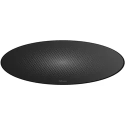 Trust Mika Runde Bodenmatte - Schwarz