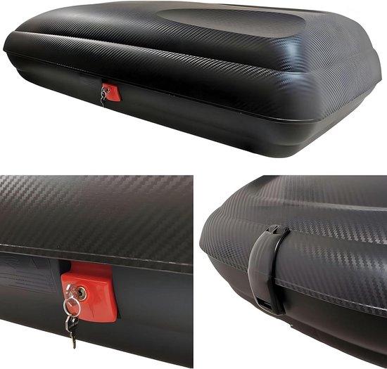 Deutsche Reisekoffer-Set - 320 Liter - Carbon-Look