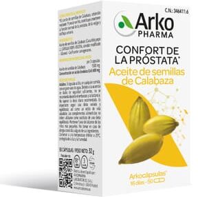 Arkopharma Arkocápsulas Óleo De Sementes De Abóbora 50 Caps