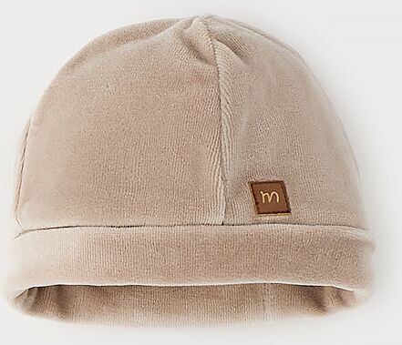 Outdoorhut MINIBANDA "BABY BOY ACCESSORIES", Jungen, Gr. 46, beige, Baumwolle, Hüte Outdoorhut