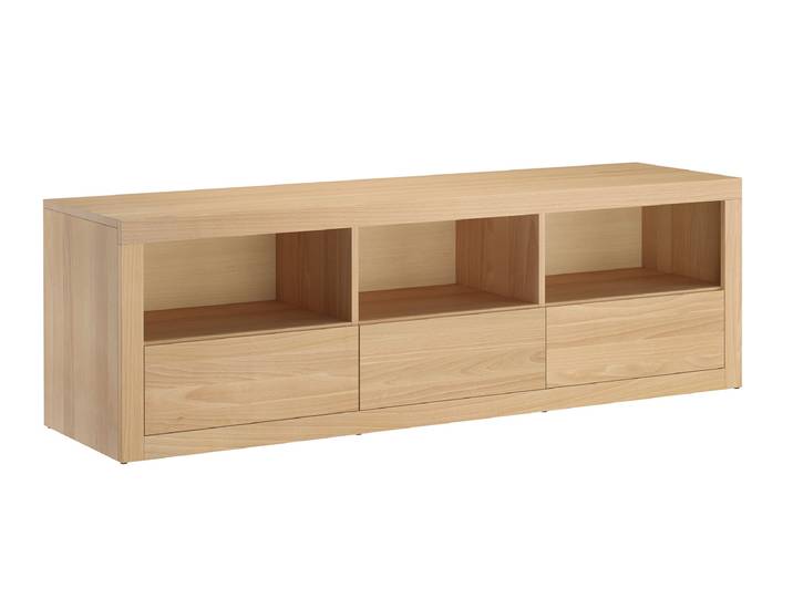 Lowboard TV-Schrank TV-Konsole Medienschrank Buche