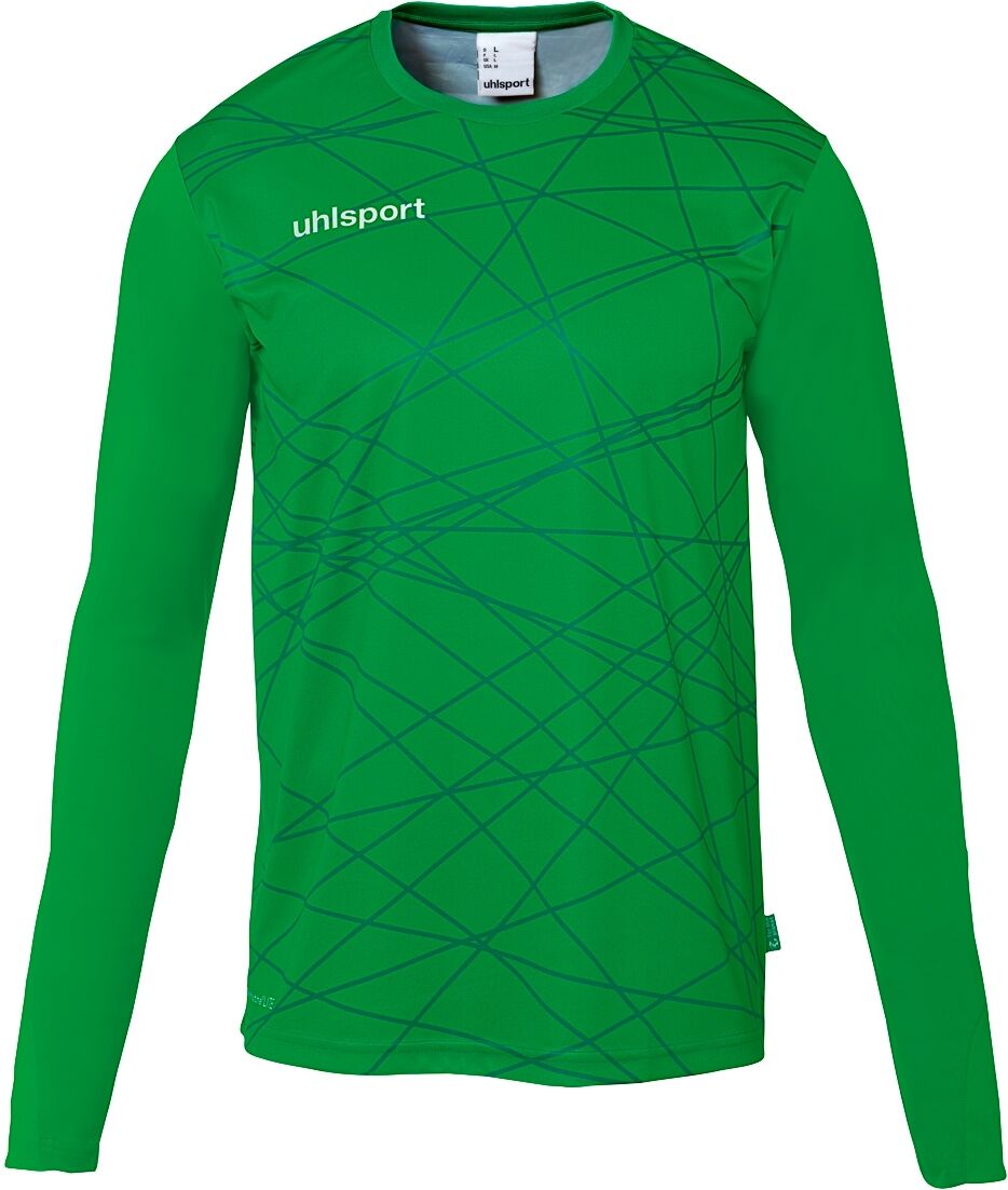 Torwarttrikot UHLSPORT "Longsleeve Torwart Trikot Prediction", Kinder, Gr. L, grün, Obermaterial: 100% Polyester Pol. recyc.., Trikots Torwarttrikot