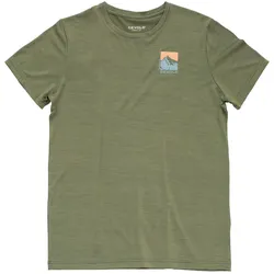 Devold Classic Summit Tee T-Shirt Herren lichen- Gr. M