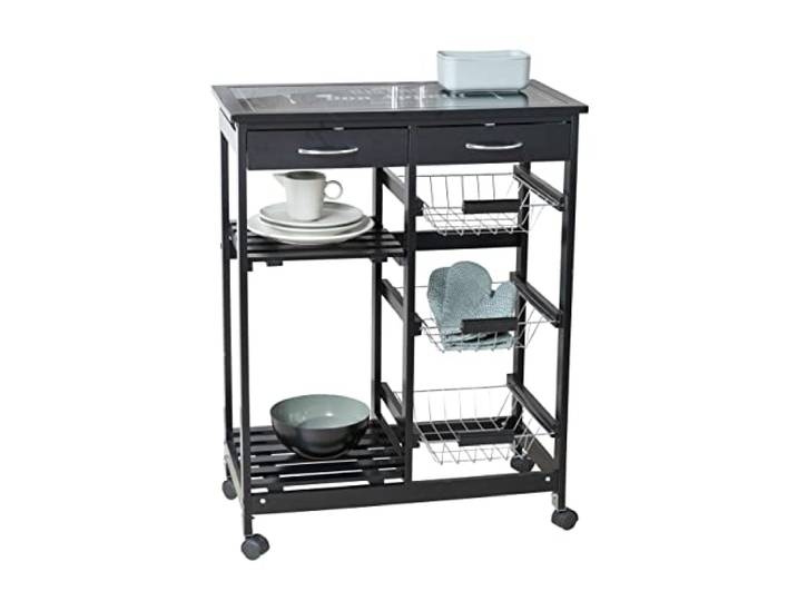WENKO Küchenwagen Bon Appetit, Küchenregal, Servierwagen