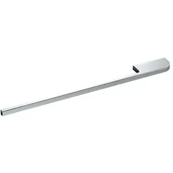 Geberit, Handtuchhalter + Handtuchhaken, Handtuchhalter 400mm, mit abgerundeter Ecke, chrom
