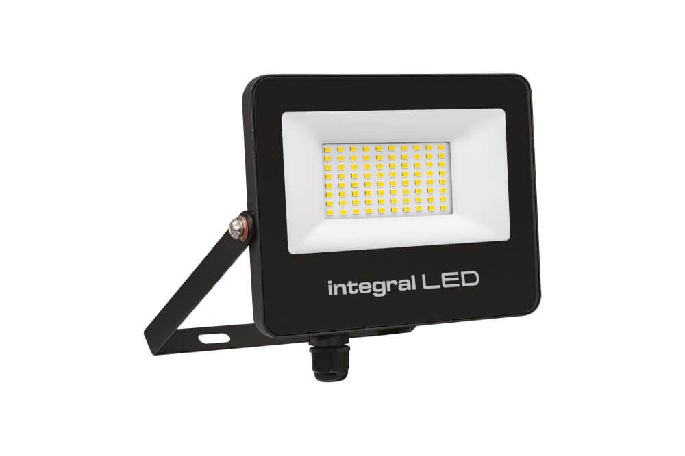 Lyora LED Schijnwerper 50W Super Slim - Zwart