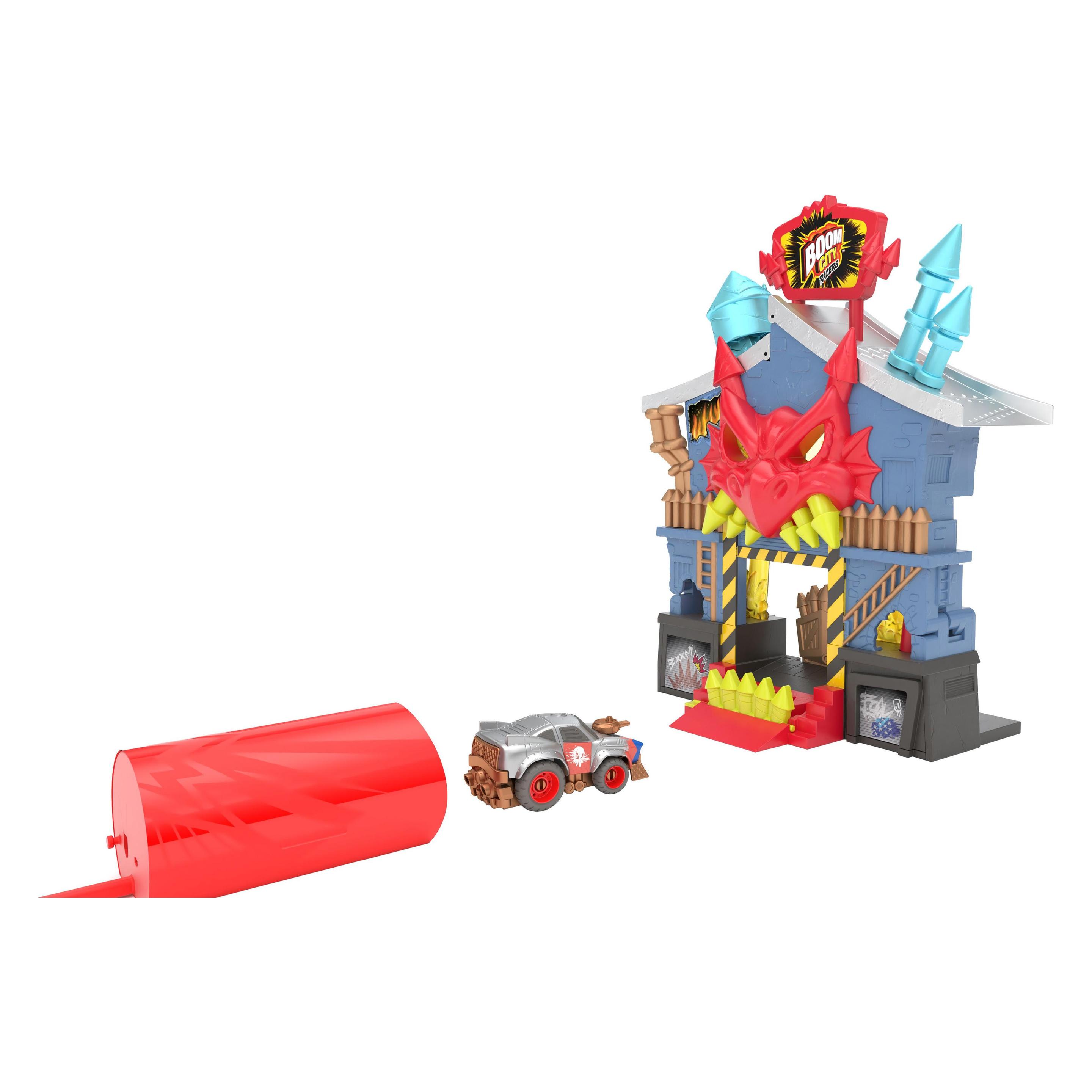 Zuru Boom City Racers Fireworks Factory - 3-in-1-Spielset - Rip, Race, Explode Sammelspielzeug, Au (20163)