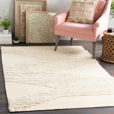 Livabliss Carson Carrington Inbyn Bohemian Wool Shag Area Rug