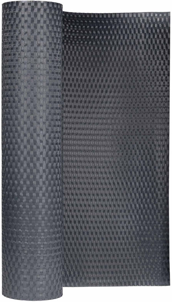 Vidaxl Balcony Screen Privacy Screen Outdoor Garden Fence Screen Poly Rattan Dark Grey 1000cm W x 80cm D