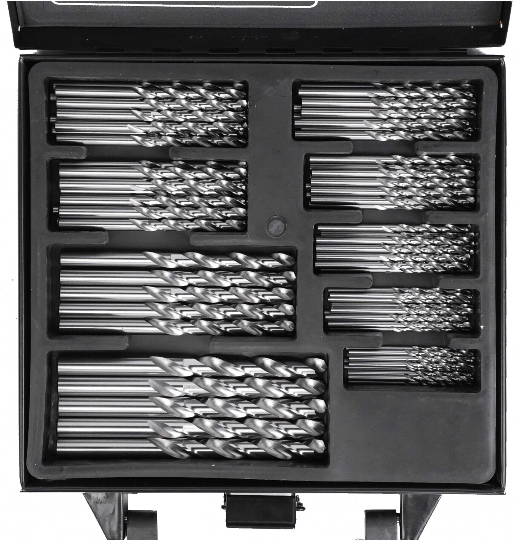 STIER Metall Bohrerset HSS-G im Metallkoffer, 3-10mm, 80-teilig (907582)