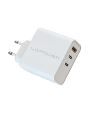 LC Power LC-Power USB Ladegerät 65W 2xUSB-C 1xUSB-A (LC-GAN-65)