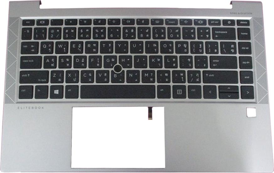 HP M15210-FL1, Cover + keyboard, Tschechisch, Slowakisch, Tastatur mit Hintergrundbeleuchtung, HP, EliteBook 845 G7