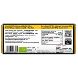 Kürbiskerne mit Marzipan Schokolade alkoholhaltig 70g