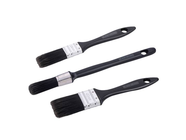 Pinsel Set 3-teilig schwarz