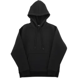 VEVOR Kapuzenpullover Damen, Größe XXL, Fleece, Langarm, bequem, lässig, Basic, Hoodie, warm & hautfreundlich, praktisch & trendig, Sweatshirt mit großer Tasche für Herbst und Winter, Schwarz