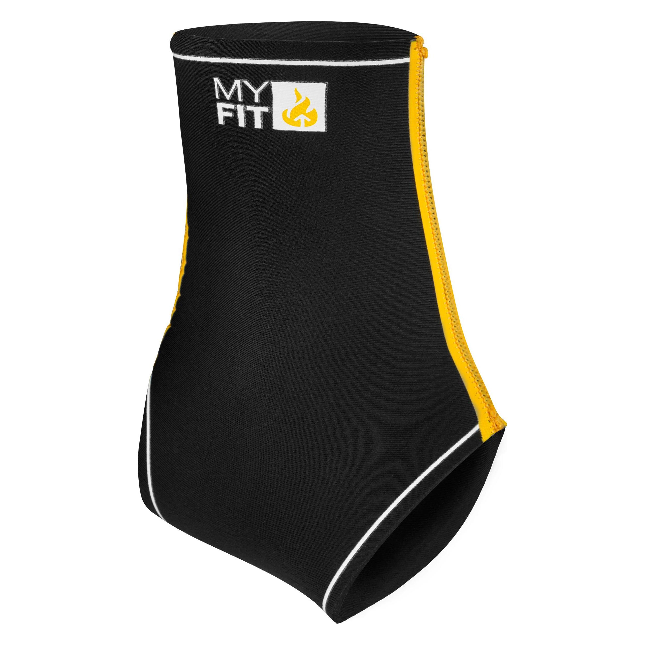 Powerslide Schutzset ACCESSOIRES MYFIT Footies high cut 2mm, schwarz S (S, Paar) (908203)
