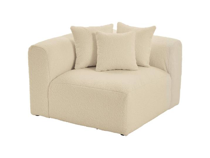 Modul Sofaelement Bloom Ecke Beige