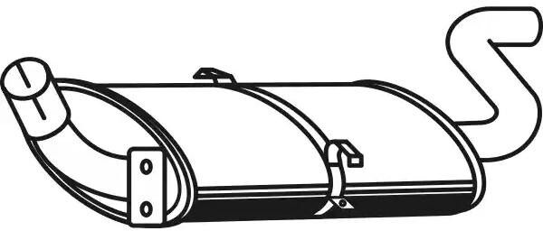 VEGAZ VOS-90 Endschalldämpfer