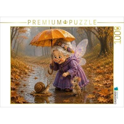 CALVENDO Puzzle Pfützen voller Zauber | 1000 Teile Lege-Größe 64 × 48 cm Foto-Puzzle für glückliche Stunden