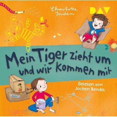 Mein Tiger zieht um und wir kommen mit - Charlotte Inden, CD, 9783742413451