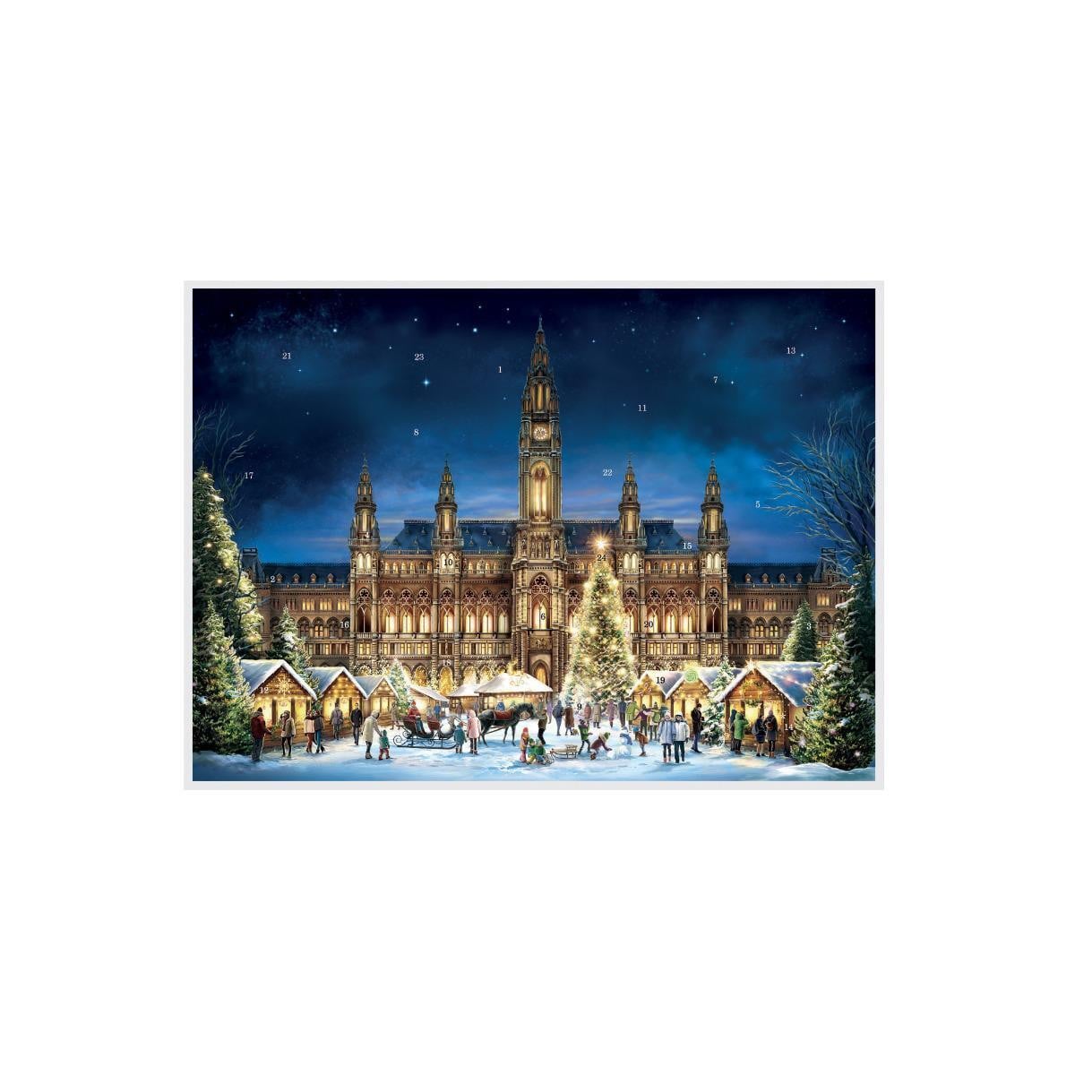 Adventskalender Stadhuis Wenen voor volwassenen