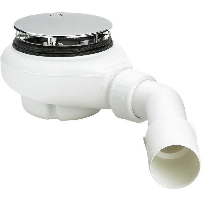 VitrA Tempoplex Ablaufgarnitur G575601 Ø 9 cm, Abgang waagerecht, für Duschwannen