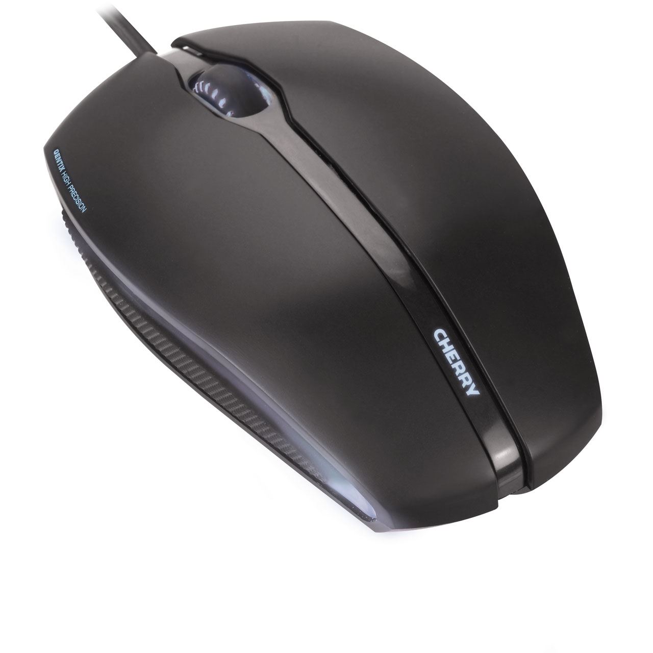 CHERRY GENTIX Corded Optical Illuminated Mouse USB schwarz (kabelgebunden)