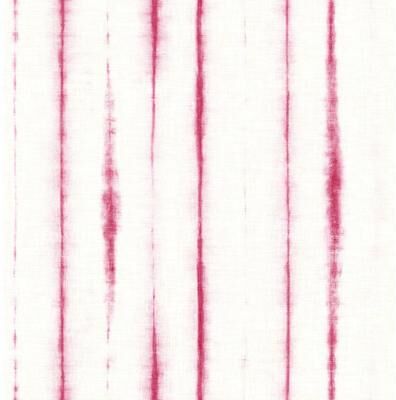 A-Street Prints Orleans Pink Shibori Faux Linen Wallpaper