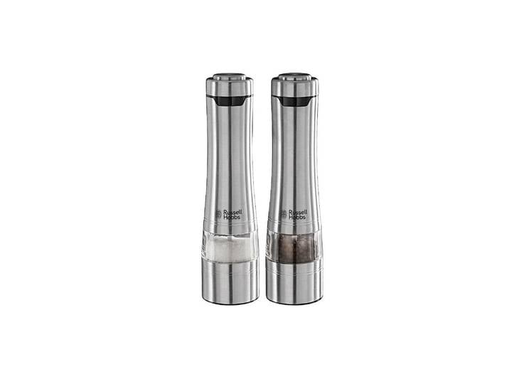 Salz-/Pfeffermühle RUSSELL HOBBS 23460-56 , silber (silberfarben, edelstahlfarben), Küchenmühlen, Salz-/Pfeffermühle