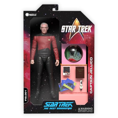 The Nacelle Company - Star Trek: The Next Generation - Captain Jellico actiefiguur, 16 cm