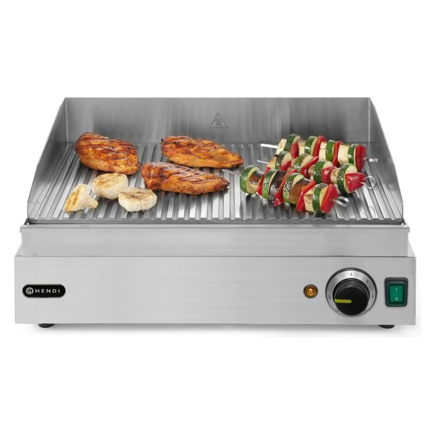 Hendi Grillplatte Profi Line gerillt 230V 2400W (2.40 kW) (203170)