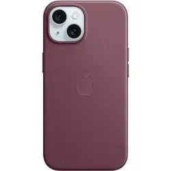 Apple Feingewebe Case mit MagSafe für Apple iPhone 15 Plus, mulberry