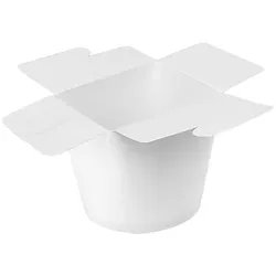 Greenuso MONOUSO - Mehrzweck-Faltbox Weiß 26Oz/780ml (50 Stück)