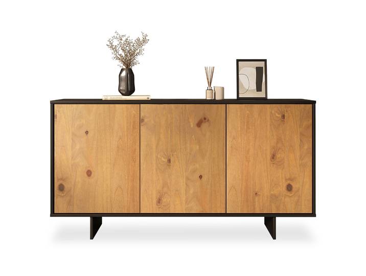 Buffet Arto Noir/chêne