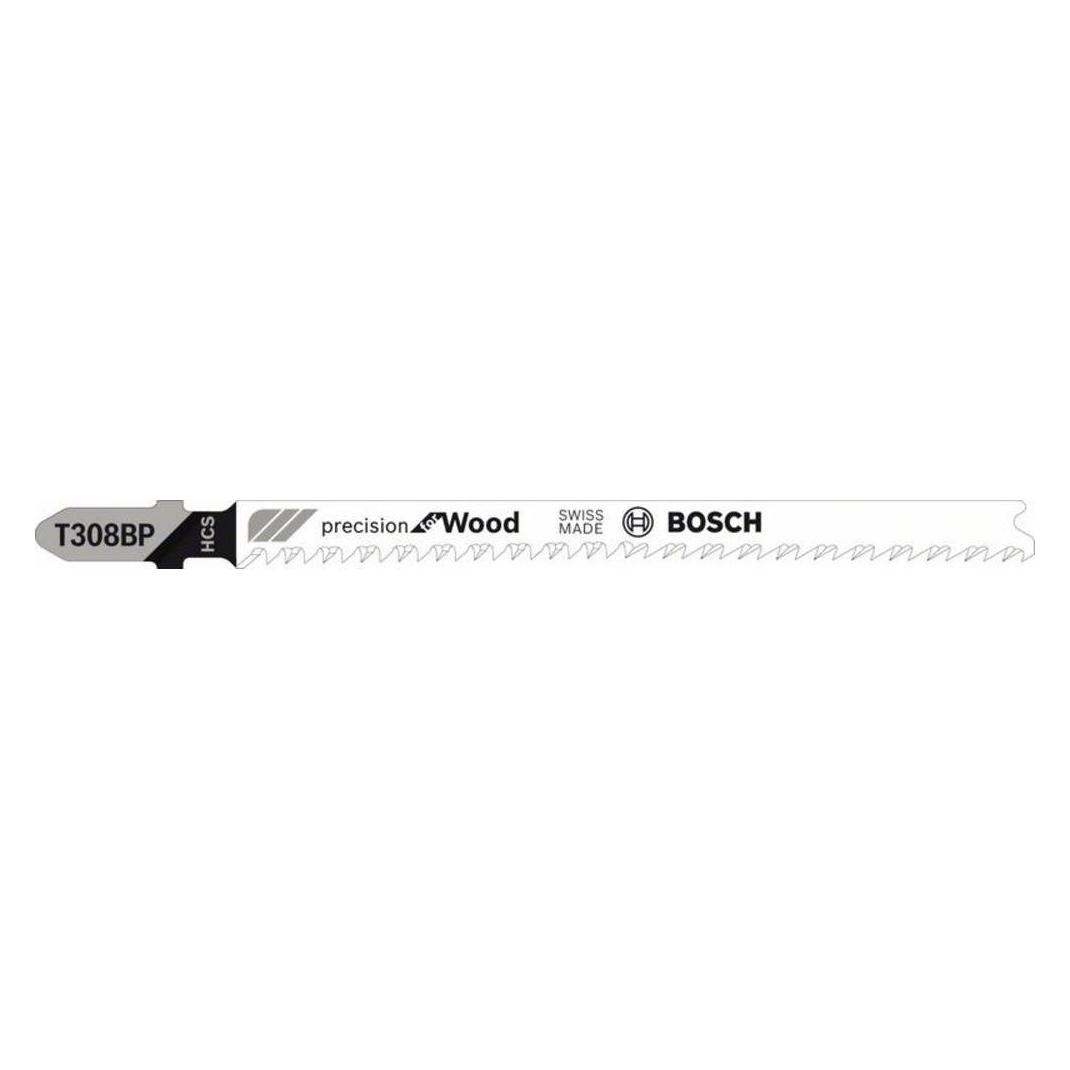 Bosch Professional Zubehör Stichsägeblatt T 308 BP, Preci (2608667400)