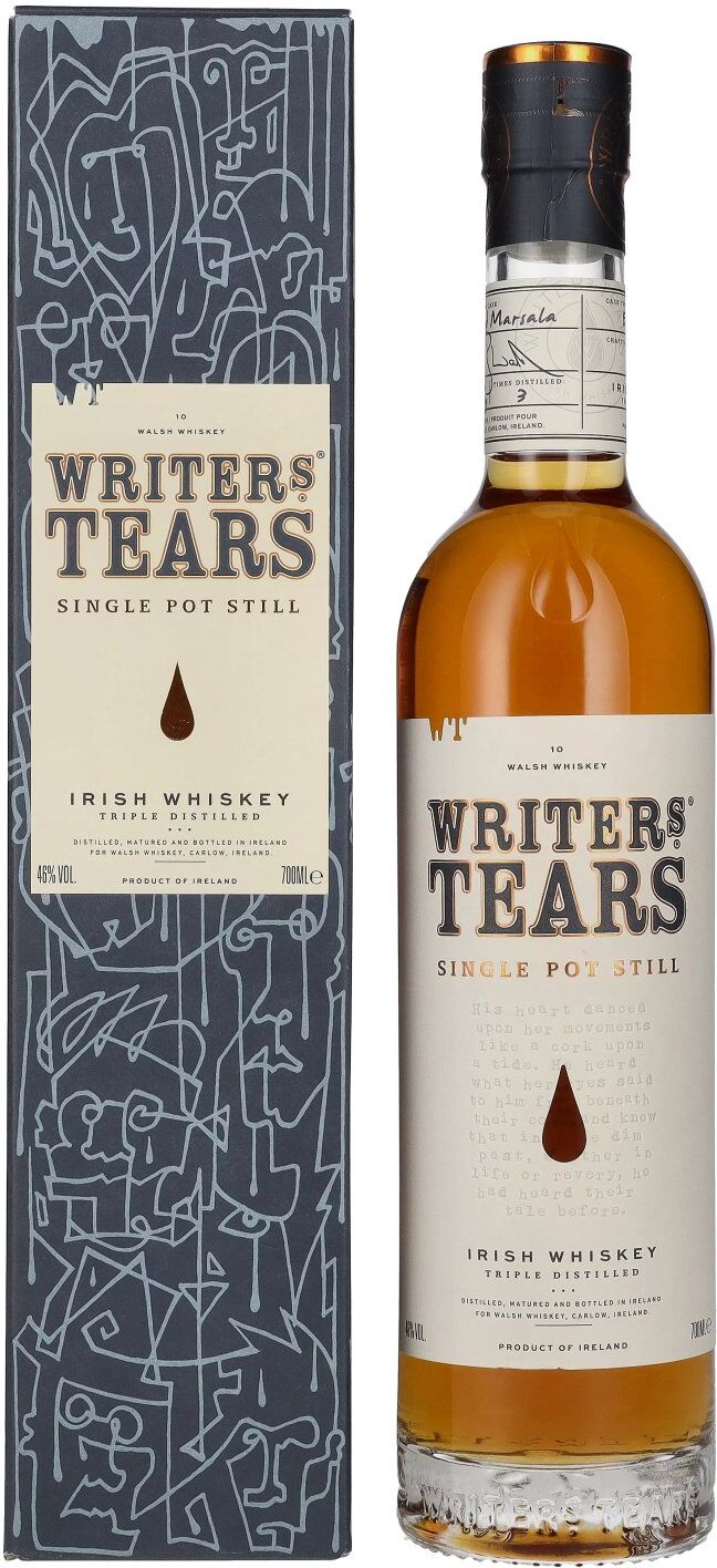 Writer's Tears Single Pot Still Irish Whiskey 46% Vol. 0,7l in Geschenkbox