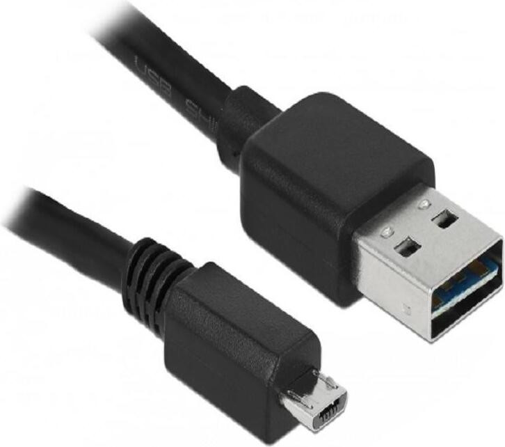 Delock EASY-USB Micro-USB Type B kabel (mannelijk)