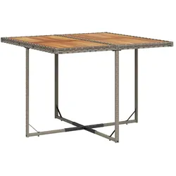 vidaXL, Gartentisch + Balkontisch, Ditzingen (Holz) (110 x 106 x 73 cm)
