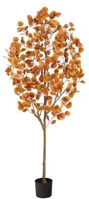 Nearly Natural 6' Autumn Eucalyptus Artificial Tree
