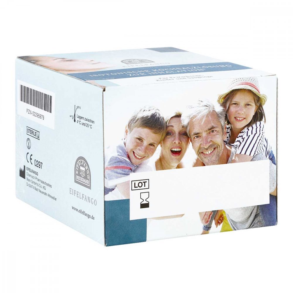 EIFELFANGO GmbH & Co. KG Isotonische Kochsalzlösung zur Inhalation 02295979