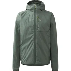 Haglöfs, Herren, Laufjacke, L.I.M Mimic Barrier Hood - Kunstfaserjacke - Herren (M), Grün, M